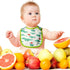 7-Pack Waterproof Cotton Baby Bibs with Hook & Loop Closure - Perfect for Newborns