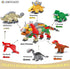 Sets,12 Pack 6 1 Sets, Mini Building Block Dinosaur Toys Building Blocks, in STEM Toys Eggs Building Party Favors