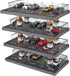 1/64 Die-cast Car Display Case, Alloy Car Model Display Box, Transparent Acrylic Dustproof Display Case for Hot Wheels