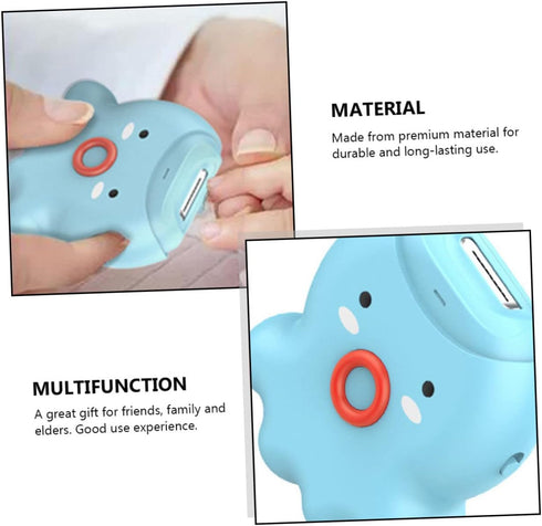 Trimmer SUPVOX Electric Nail Cartoon Octopus Design for Safe Nail Care Low Power Consumption Portable Durable Grooming