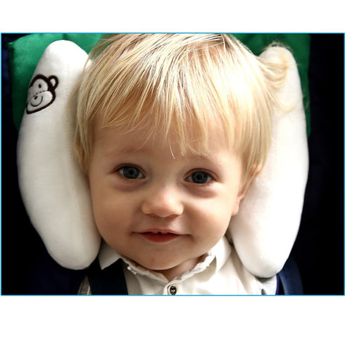 Adjustable Infants and Baby Neck Head Support,U-Shape Children Travel Pillow Cushion for Car Seat,Offers Protection