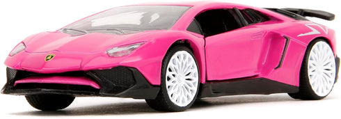 Pink Slips 1:32 Lamborghini Aventador Die-Cast Car, Toys for Kids and Adults