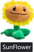 Maikerry 1 PC Plush Toy Doll, PVZ Stuffed Figure Sunflower, Great Gifts for Kids and Fans