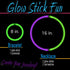 248 PCS Glow Sticks Party Pack, 100 Pcs 8 Inch Glow Sticks, 6 Glow Sticks Wands for Parties