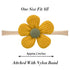 JIAHANG Baby Girls Hair Bow Headbands, 10PCS Nylon Floral Hair Accessories for Newborn Infant Toddlers