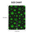 Zhbvncp Green Weed Leafs Baby Car Seat Cover & Breastfeeding Nursing Cover - Breathable Stretch Fabric Multi-Use