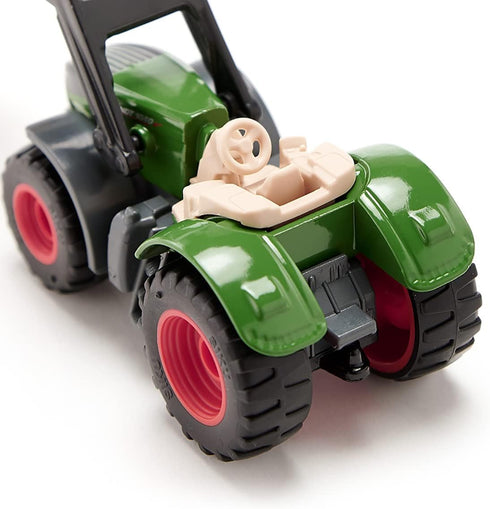 Siku 1539 Fendt 1050 Vario Tractor, Metal/Plastic, Green, Bale Clamp and Removable Cab
