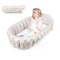 PandaEar Inflatable Baby Bathtub with Integrated Built-in Air Pump - No External
