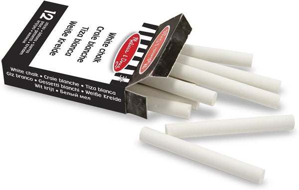 Melissa & Doug White Chalk (12 pc) Toy