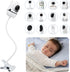 Flexible Baby Monitor Clip Mount Compatible with Infant Optics DXR-8 Pro, Nanit Pro, and Other Baby Cameras