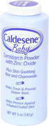 Caldesene 5 oz (Pack 2) Baby Cornstarch Powder With Zinc Oxide