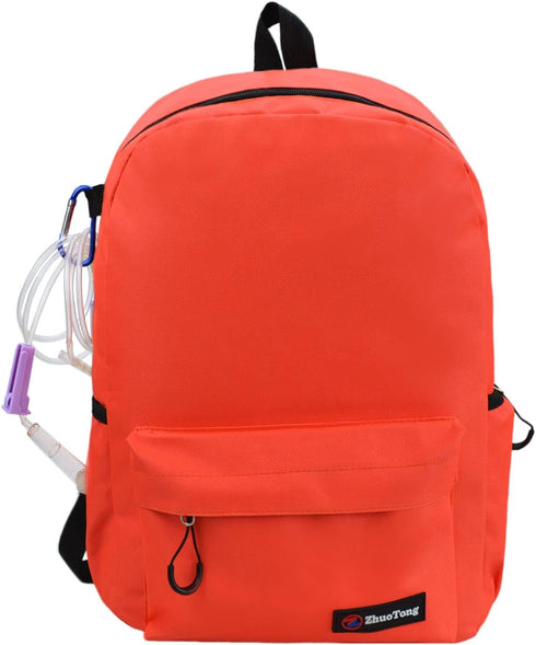 pinklilycare Backpack Backpack Feeding Tube for Feeding Tube G Tube J Tube GJ Tube Large Modified for Enteral Feeding