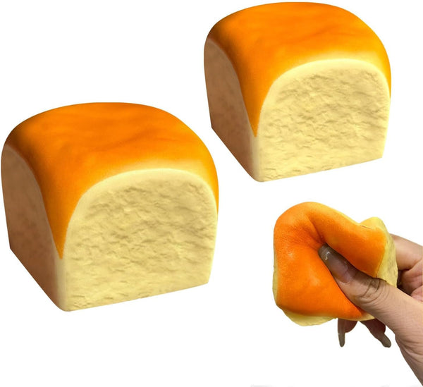 Generic Slow Rising SquishyStress BallsStress Relief & Fidget Toys,Party Favor (2pcs Hawaiian Rolls)