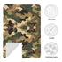 Beubebim Summer Brown Camo Baby Car Seat Canopy Soft Breathable Infant Carseat Cover Lightweight Baby Carrier Cover