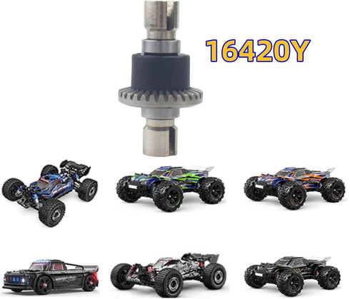 16420Y All Metal Gear Differential Case for H16E H16P H16PL H16BM 16207 H16DR H16GT 14301 JC16EP M161 RC Remote Control Car Upgrade Accessories