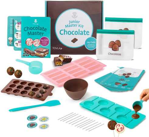 Tovla Jr. Real Chocolate Making Kit for Kids | Learn to Cook