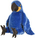 12 Inches, Wild Republic Hyacinth Macaw Plush, Stuffed Animal, Plush Toy, Gifts for Kids, Cuddlekins Blue