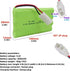 AA 9.6V 2800mAh Rechargeable Battery with Tamiya Plug and USB Charging Cable for RC Toy Cars and Trucks