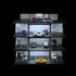 1/64 20 Scale Die-cast Model Car Display Case Organizer - Parking Garage Diorama Compatible with Hot Wheels Matchbox