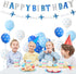 Airplane Birthday Decorations, Airplane Balloons and Birthday Banner for Boys Party Supplies