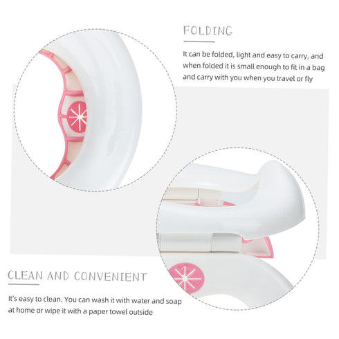 Portable Folding Potty Seat for Boys and Travel Toilet for Lightweight and Toilet for Camping and Outdoor Use Safe