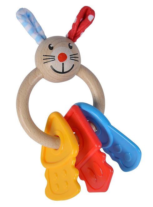 Eichhorn 100017035 Teething Ring Multi-Coloured