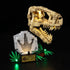 Kyglaring LED Light Kit for Lego Jurassic World, Indominus Rex Lighting Kit Compatible with Lego 76964 - No T Rex Model
