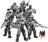 YEIBOBO Special Forces Mini Action Figure (Flying Tigers Team XJ-822) with Military Weapons and Accessories