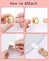 8 Pack, 8PB25 babygoal Baby Pacifier Clips Pacifier Holder Clips Fits for Most Pacifier and Binkies-Neutral Color