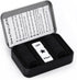 Left Right Center Dice Game Set with 3 Dices + 36 Black Chips for Family Game Night