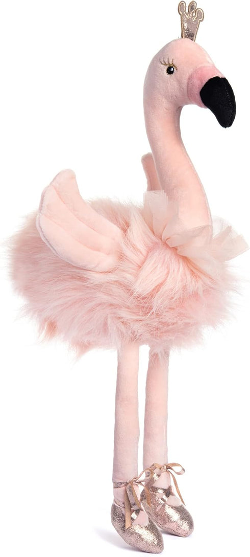 Plush Ballerina Flamingo Stuffed Animal for Girls, Kids Birthday Gifts and Decor