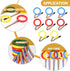 Kids Walking Rope - 8pcs Detachable Hold A Ring Walking Rope with Handles for Daycare Outdoor Safety