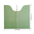 SYMHHA Mats,25-Pack Green Disposable Toilet U-Shape Pee Pads for Potty Training,No-Adhesive Non-Slip PE Backing
