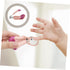 LIFKOME Set Nail Care Kit for Newborn Safe Nail Clippers Portable Grooming Pink