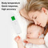 Forehead Digital Thermometer for Adults and Baby, Non-Infrared with Accurate Reading, High Temperature Alarm, Memory