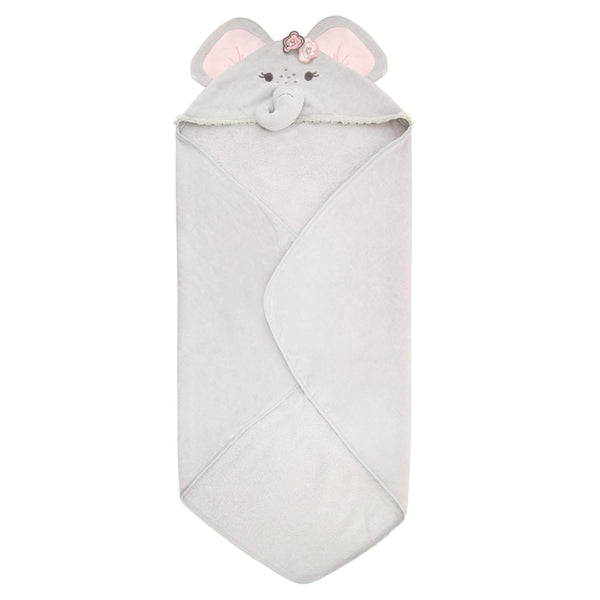 Stephan Baby Hooded Towel - 100% Cotton with Fun Animal Design for