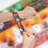 CCINEE 48pcs Halloween Slap Bracelets, Assorted Bulk Snap Wristbands for Kids Halloween Party Gifts