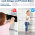 Socub 12 Pack Child Safety Cabinet Strap Locks - Multi Use Latch with Strong Adhesive for Cabinets, Drawers, and Fridge