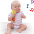 Baby Microphone Toy - My First Kids Microphone with Sounds and Teethers/Rattle for Toddlers 3-36 Months