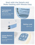 Momcozy 60-80pcs, 4 Baby Wipe Warmer, Innovative Spring Design, Large Capacity Wipes Dispenser for Fast & Even Heating