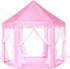 55'' 53'' Monobeach Princess Tent Girls Large Playhouse Kids Castle Play Tent with Star Lights Toy for Children Indoor