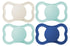 MAM 4-Pack, 6+M, 6+ 6-16, 4 Count Original + Night Boy & Air Matte Pacifiers, for Sensitive Skin, Months, Best Pacifier