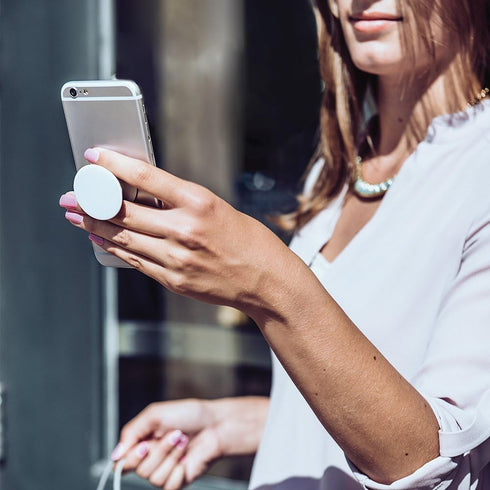 Emperor Penguins Mobile Blue Gift, PopSockets PopGrip: Swappable Grip for Phones & Tablets