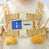 2 in 1 Monkey Toddler Safety Harness Backpack with Walking Leash Strap (Giraffe)