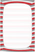 Pigsaly 27x39 Inch Crib Sheets Red White Grey Stripe Baby Sheet for Standard Crib Mattress Boys Girls Toddler Bed