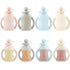 4 Pack 4oz PandaEar Reusable Baby Food Pouches with Double Handles, Silicone Squeeze Pouches for Toddlers, Refillable