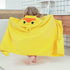 27.5"X55" 0-6 Toddler Baby Bath Towel with Hood Ultra Absorbent Soft Bathrobe Blanket, Years Infant Shower Towel