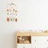 Handcrafted Willow Leaf Ceiling Decor for Nursery - Earthy Tones