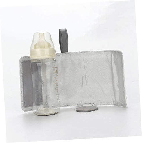 Portable USB Bottle Warmer Bag Heating for Travel Outdoor Use Keeps Milk Fresh Compatible with Various Bottles Deep