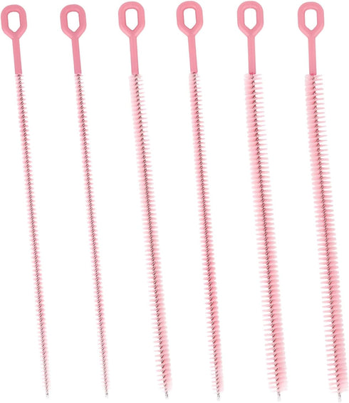BOXOB 6pcs Straw Cleaner Brushes for Stanley, 31.5cm/12.4in Extra Long Full Bristles Coverage